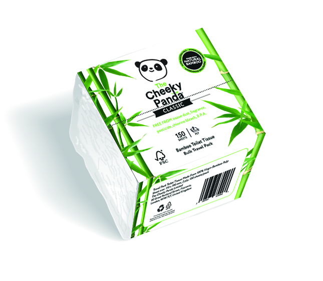 Download Cheeky Panda Bamboo Bulk Pack Toilet Tissue 150 Sheets - Pack of 36 | phs Direct